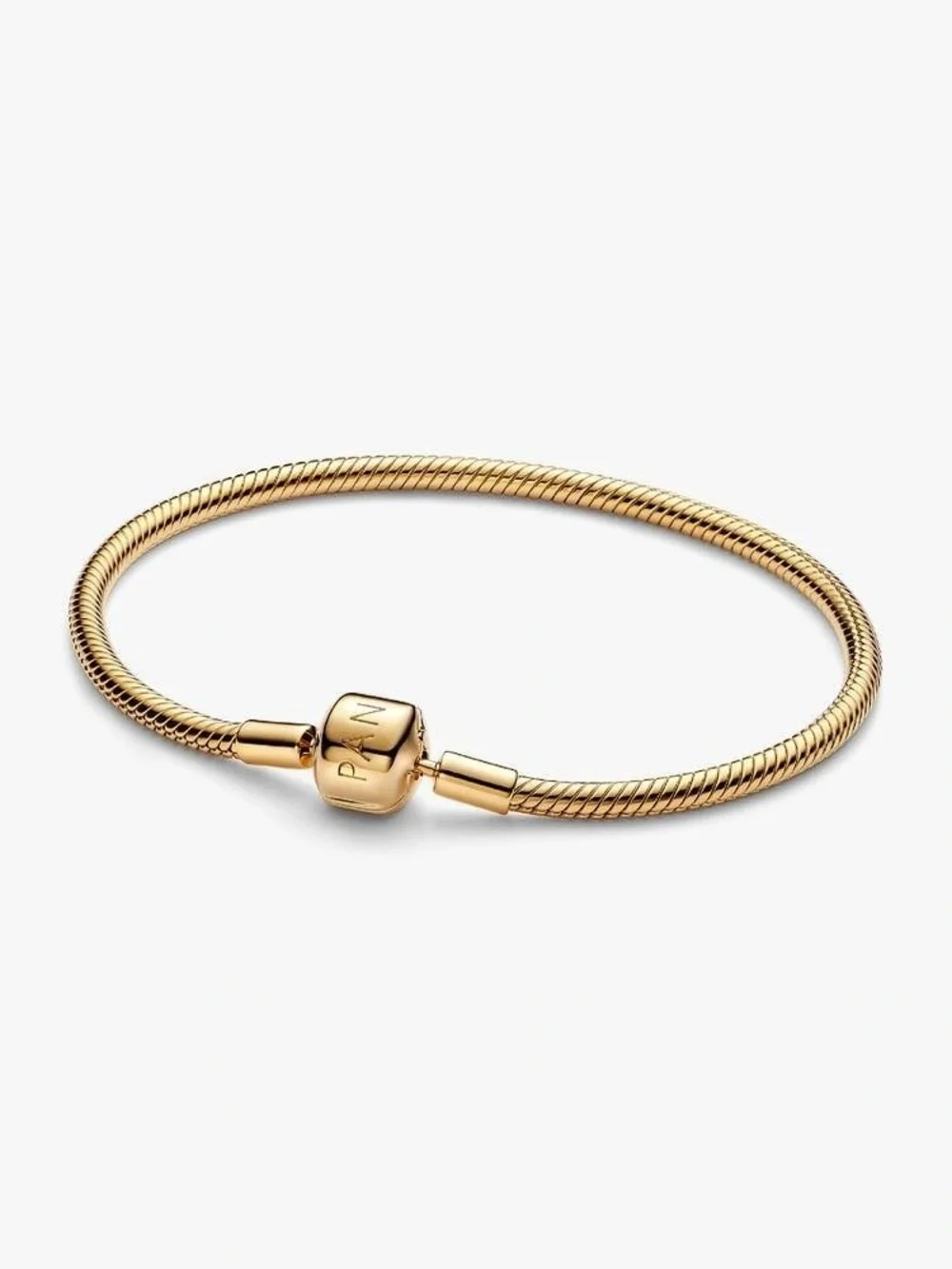 Pandora Barrel Clasp Snake Chain Bracelet